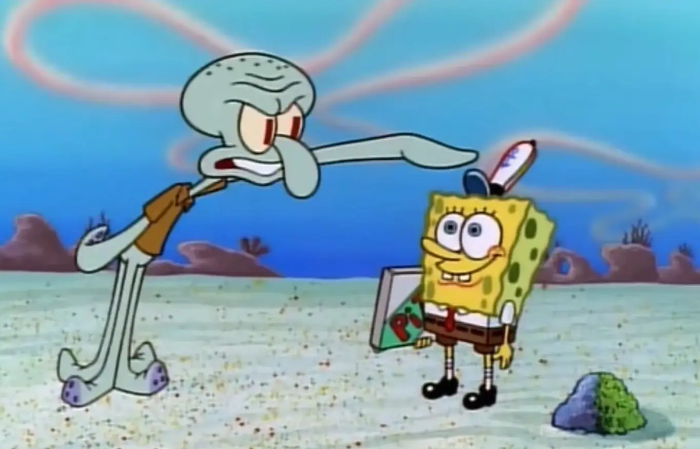 how did squidward die