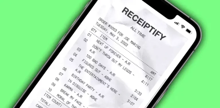 Rapid guide: how to get your receiptify receipt
