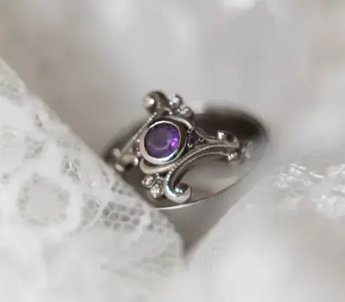 Allure of Amethyst Rings