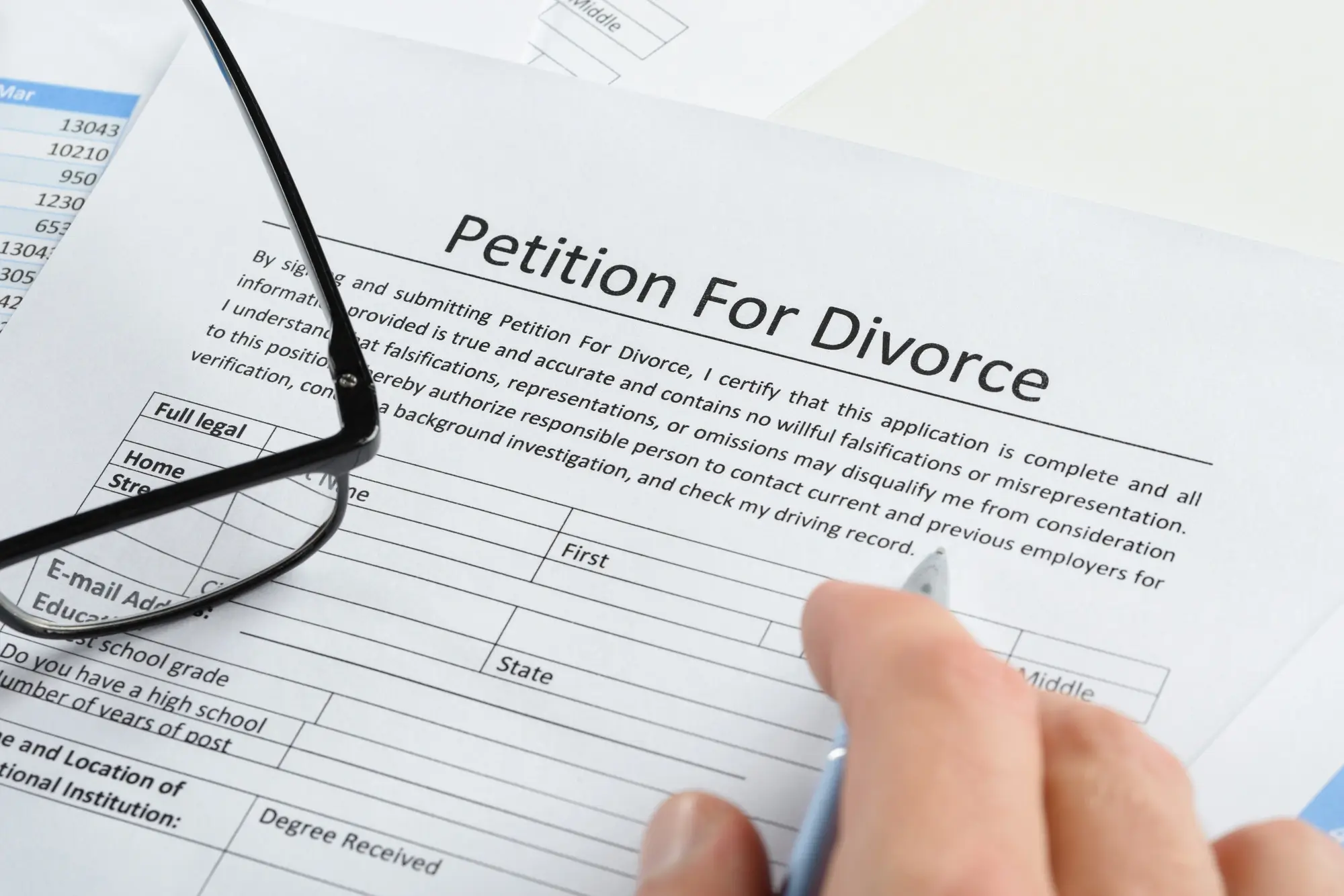 causes of divorce