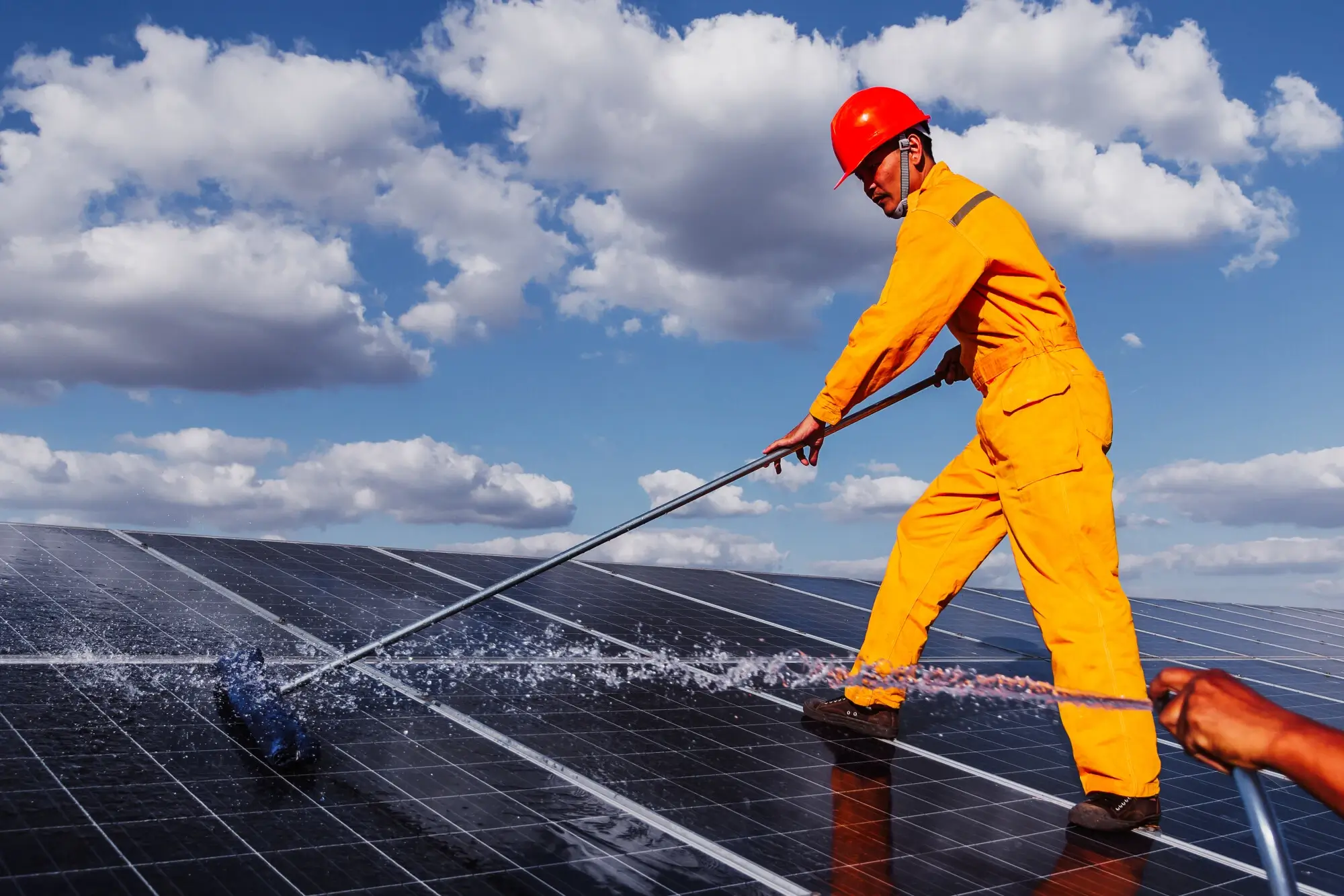 solar panel maintenance