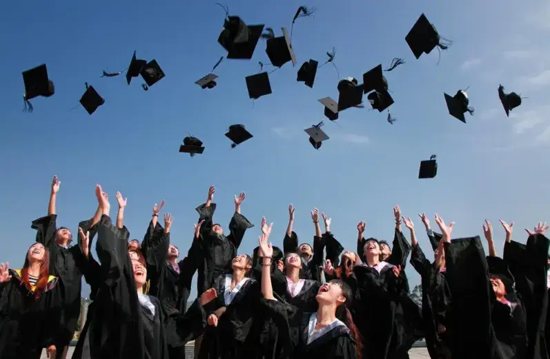 Graduation In A Restaurant